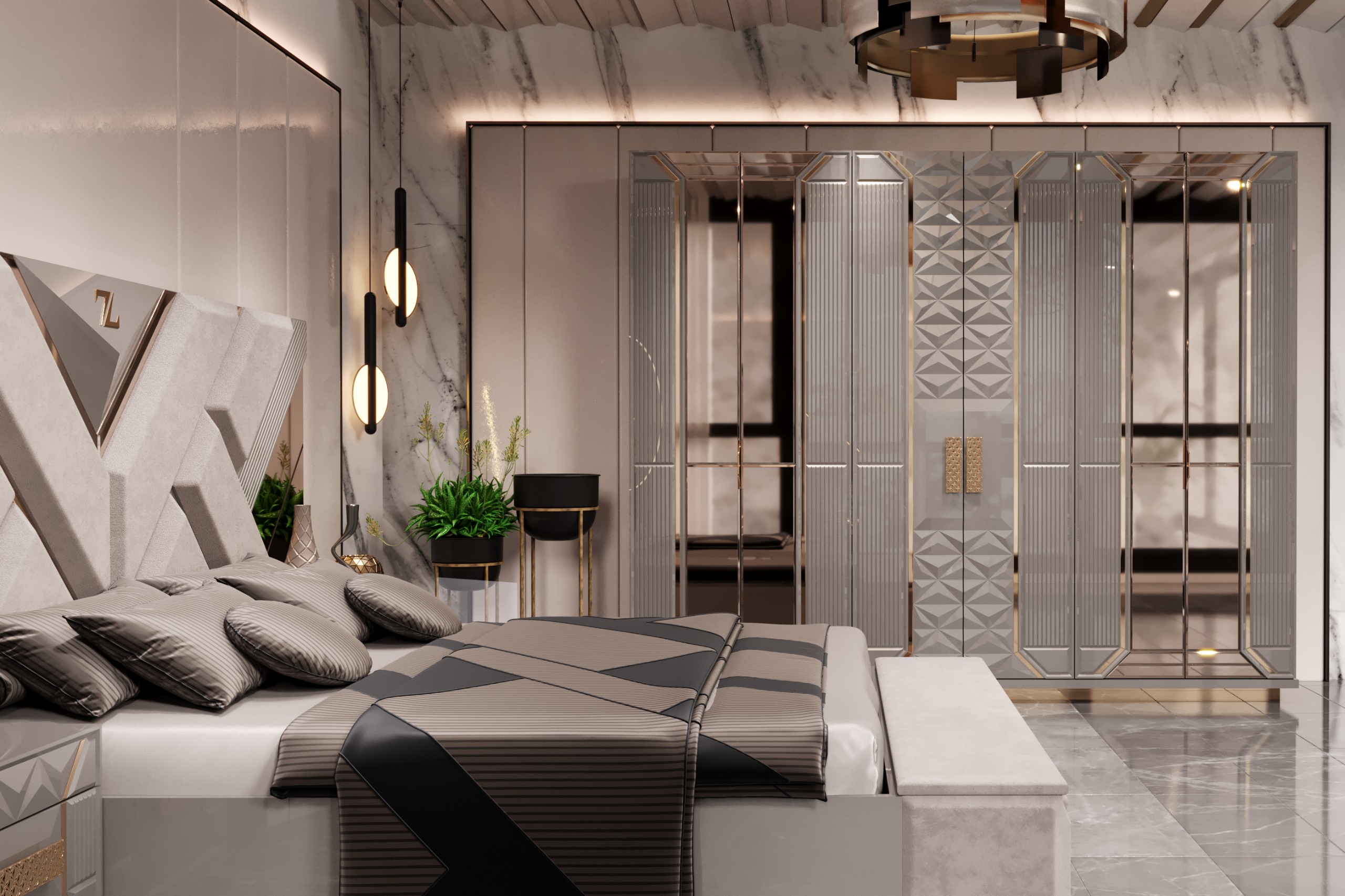 Zeus Yatak Odası Takımı - Görsel 6