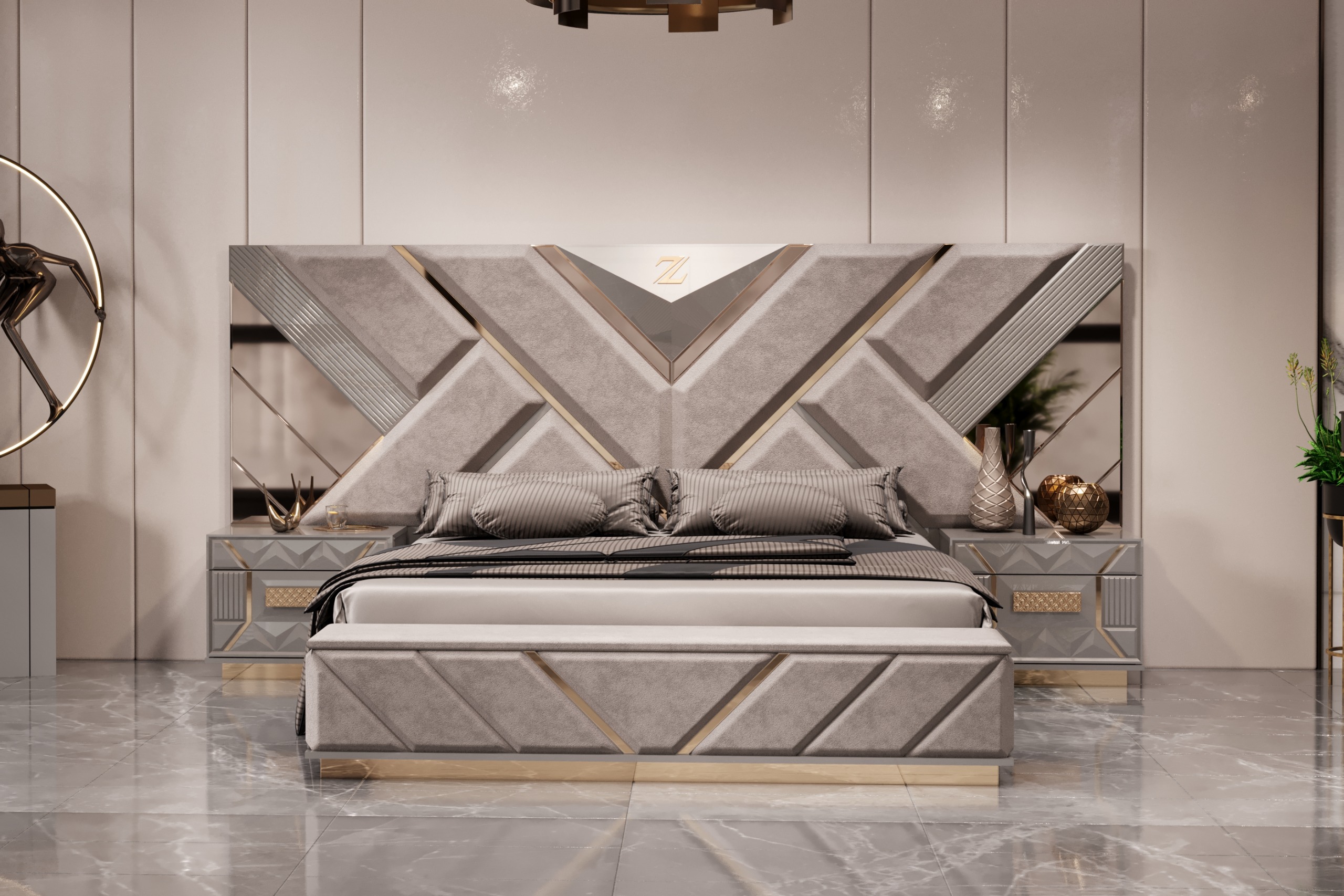 Zeus Yatak Odası Takımı - Görsel 4