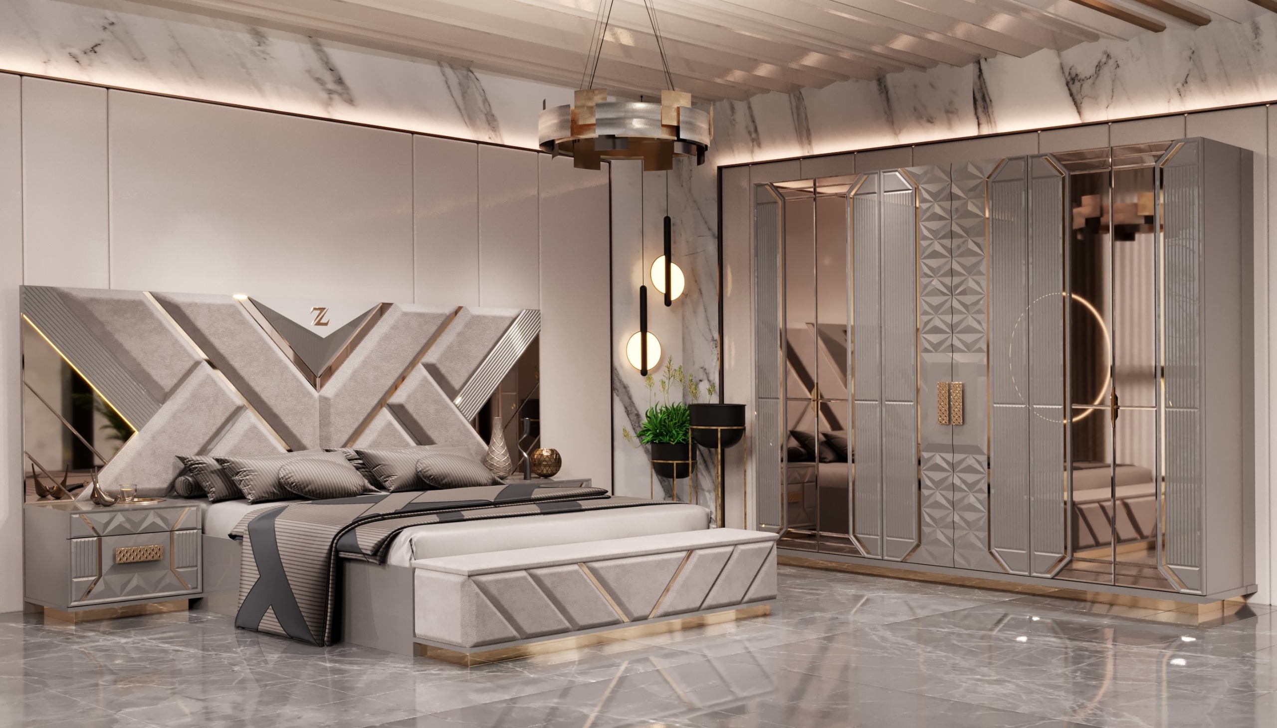 Zeus Yatak Odası Takımı